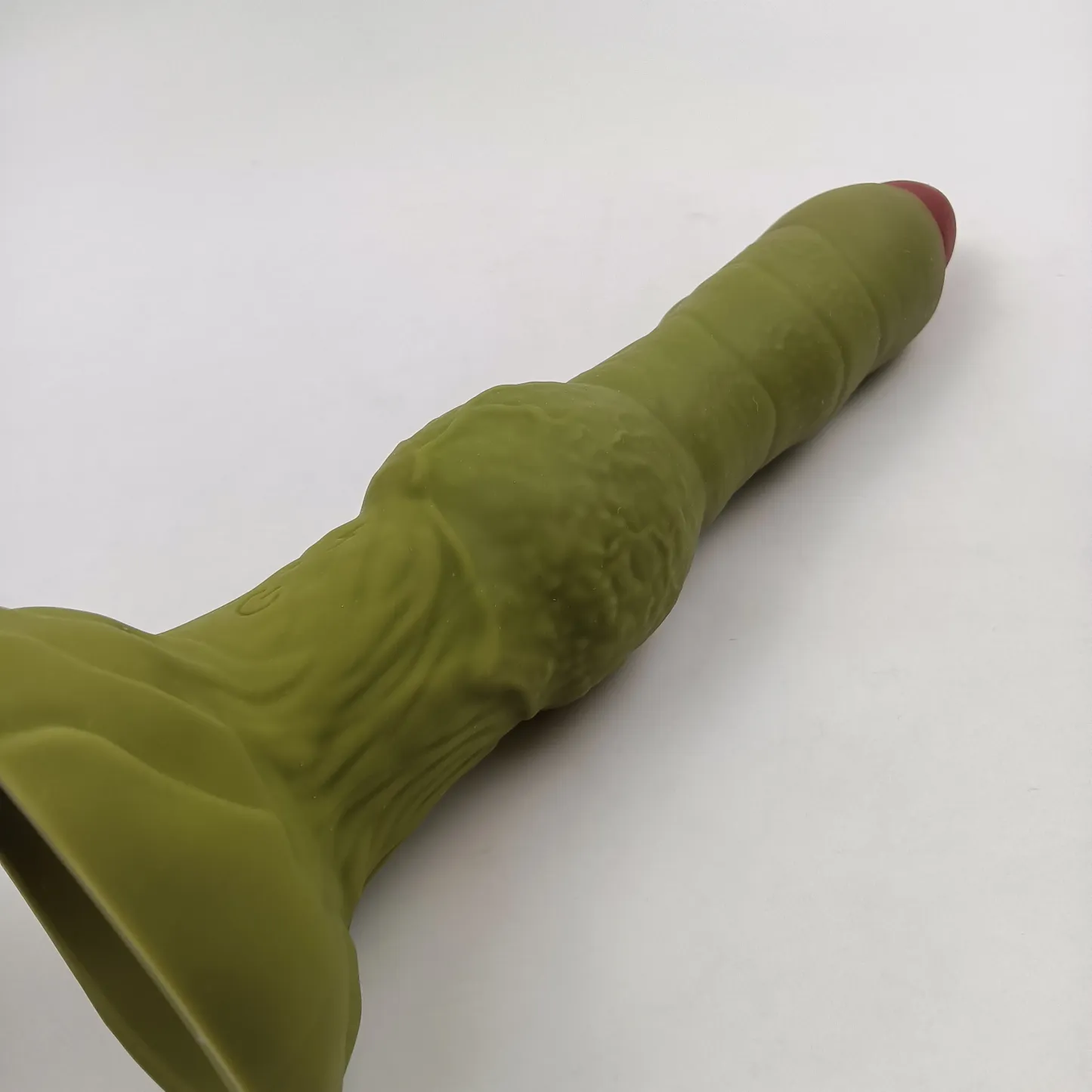 ดิลโด้ตาแห่งจระเข้ พื้นผิวเกล็ด 3D ขยับ 7 ความถี่ สั่น 8 ความถี่