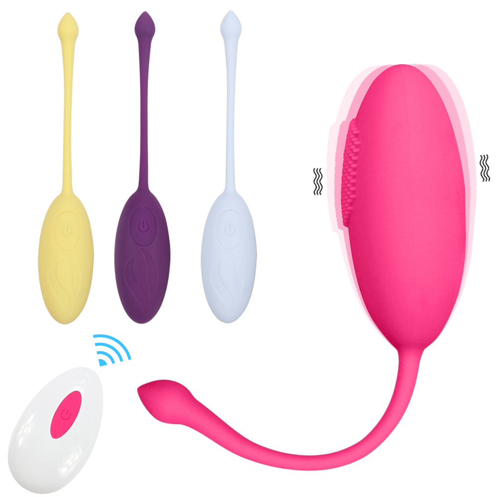 10 Frequencies Remote Control Egg Vibrator 3 Colors