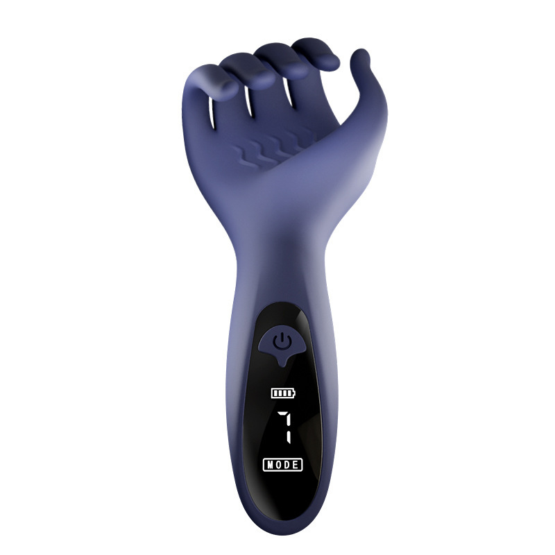 ถ้วยอัตโนมัติ คลิปหนีบหัวนมสั่น 9 ระดับ มอเตอร์แรงสูง 2-IN-1 จอ LCD ออกแบบตามหลักสรีรศาสตร์|YUMAN-sextoyfunny