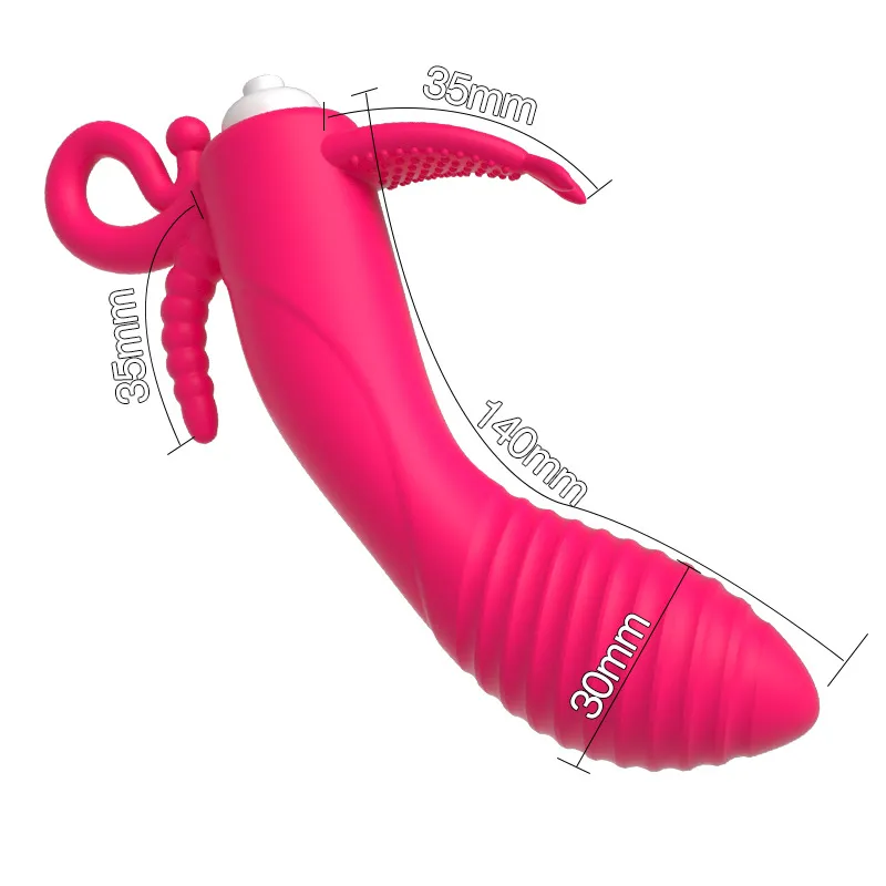 JIUAI Jade Rabbit Multi-Point Stimulation Clitoral Vibrator