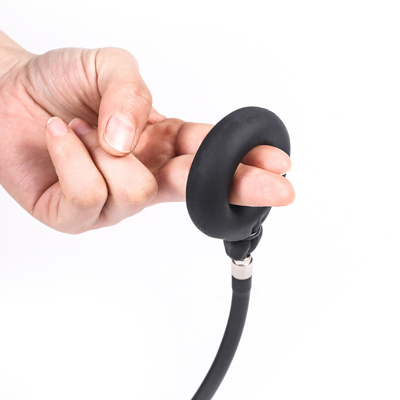 Detachable Adjustable Inflatable Cock Ring Air Pressure Lock
