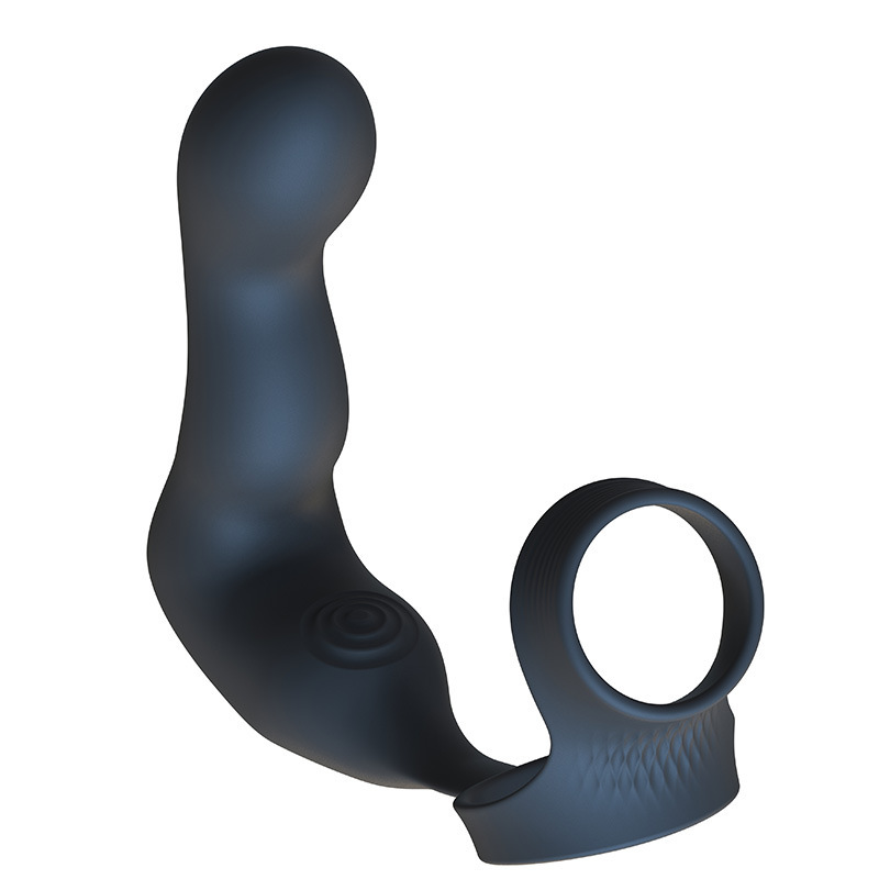 W0219 ต่อมลูกหมากเครื่องนวด ระบบสูบลม 10โหมดความสั่น ดีไซน์วงแหวนคู่ ซิลิโคนยืดหยุ่นสูง|X幻想