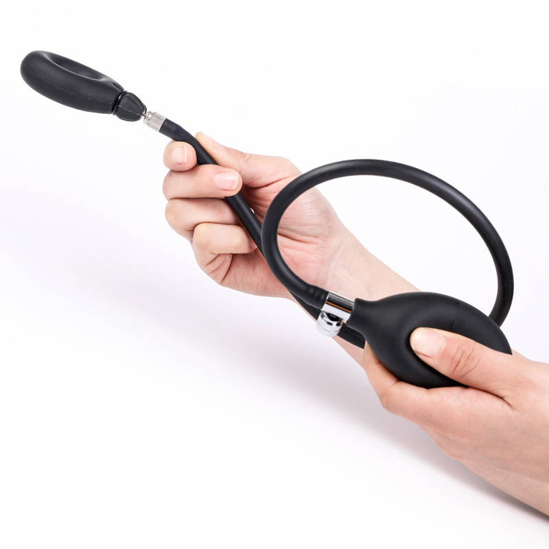 Detachable Adjustable Inflatable Cock Ring Air Pressure Lock