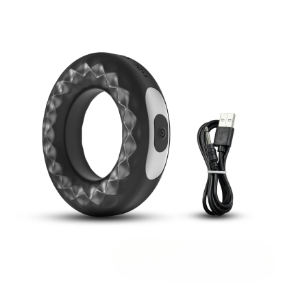 W6002未定价ห่วงล็อกสเปิร์ม มอเตอร์คู่ ระบบสั่นสะเทือน 10 ความถี่ รีโมทอินฟราเรด มาตรฐาน IPX7