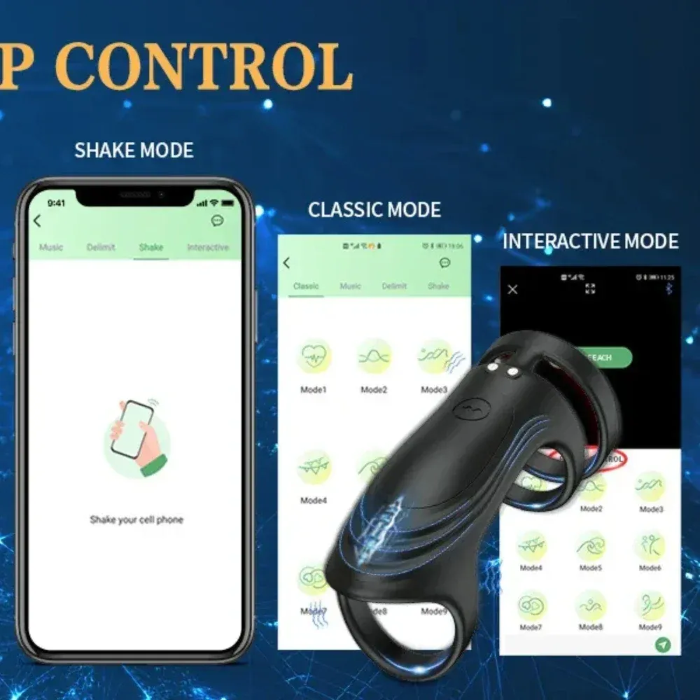 Couple Resonance 3-Layer APP Cock Ring