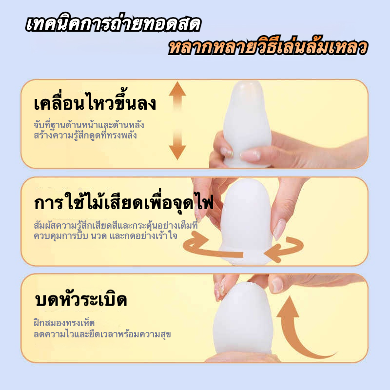 W5502未定价ถ้วยช่วยตัวเองใช้มือ 3 รูปแบบการใช้งาน วัสดุ TPE