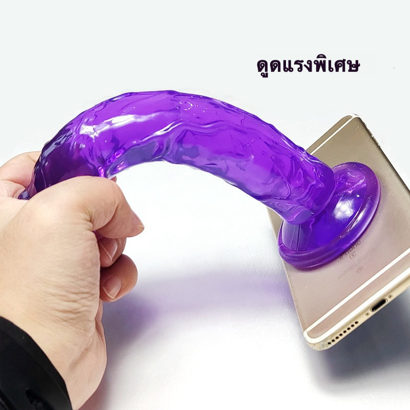 W4111未定价ควยปลอม โปร่งใส ผิวหนังเทียม ออกแบบไร้ถุงอัณฑะ วัสดุ TPE