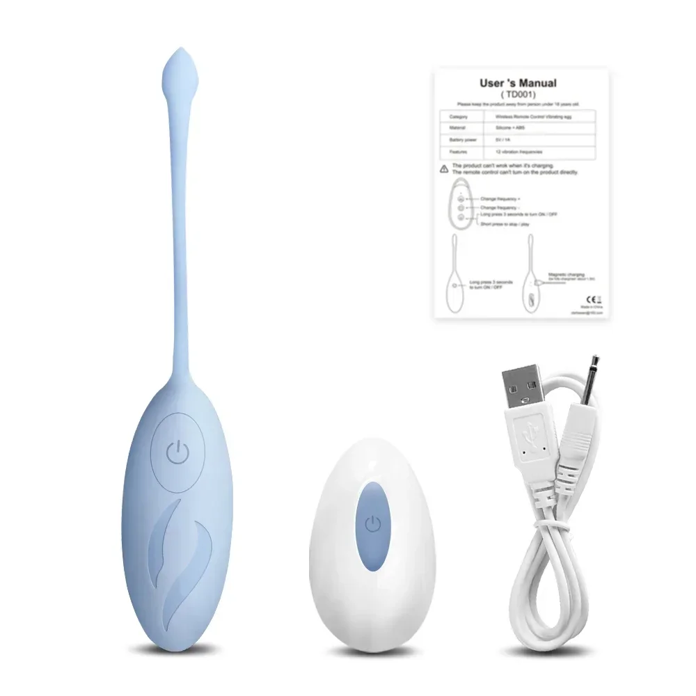 018902 ไข่สั่น 10 ระดับความสั่น มอเตอร์แรงสูง 7200 rpm ควบคุมไร้สาย วัสดุสัมผัสเนียนนุ่ม|LEYA