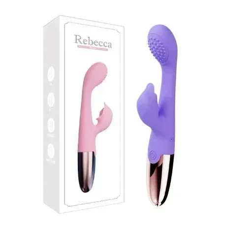 มอเตอร์พลังสูง 10 ระดับความถี่ กระตุ้นคลิตอริสและช่องคลอดพร้อมกัน กันน้ำทั้งเครื่อง|Rose Knight-sextoyfunny