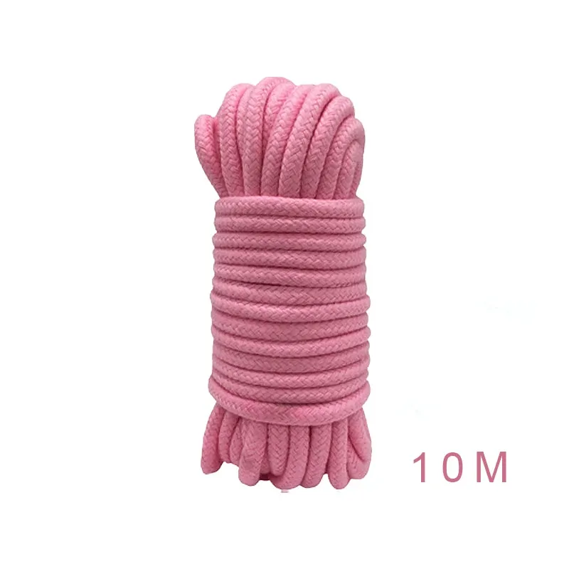 อุปกรณ์พันธนาการ เชือกสำหรับกิจกรรมคู่รัก มีหลายสีให้เลือก BDSM