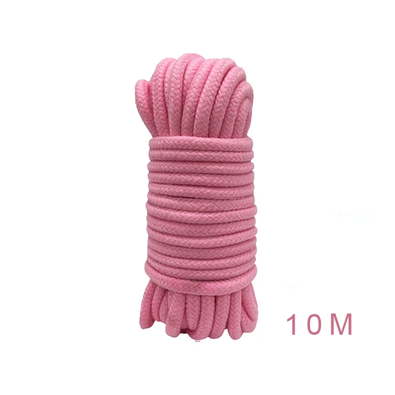 缺主图未定价เชือกสำหรับกิจกรรมคู่รัก มีหลายสีให้เลือก BDSM Cotton|BLM