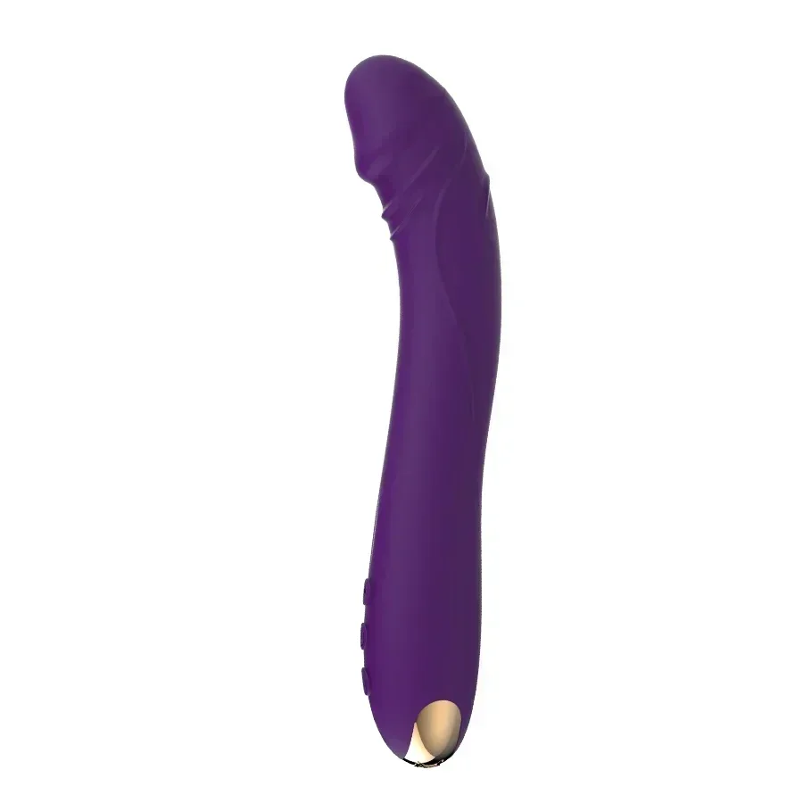 10 Frequencies One-Button Burst Realistic Penis Vibrator
