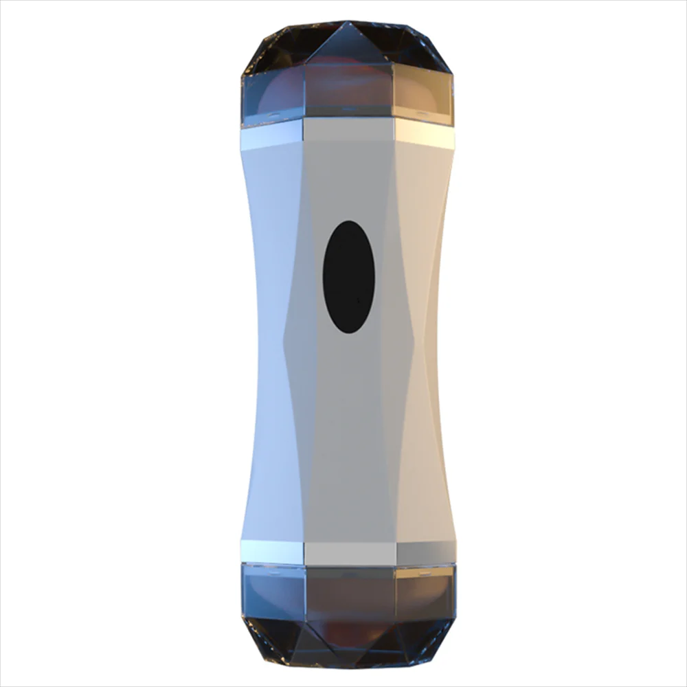 ช่องปากและช่องคลอดคู่ ดีไซน์เออร์โกโนมิก เกล็ดเม็ดกลมเต่งตึง วัสดุTPE|JIUAI-sextoyfunny