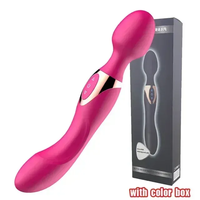 เครื่องนวด AV เครื่องนวดเอวี เครื่องยนต์คู่ สองด้านสั่น 10 ระดับ