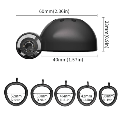 W0545 ล็อคท่อปัสสาวะ มุมกว้างสวมใส่ล่องหนรูระบายหลายช่องล็อคแบบพิเศษ