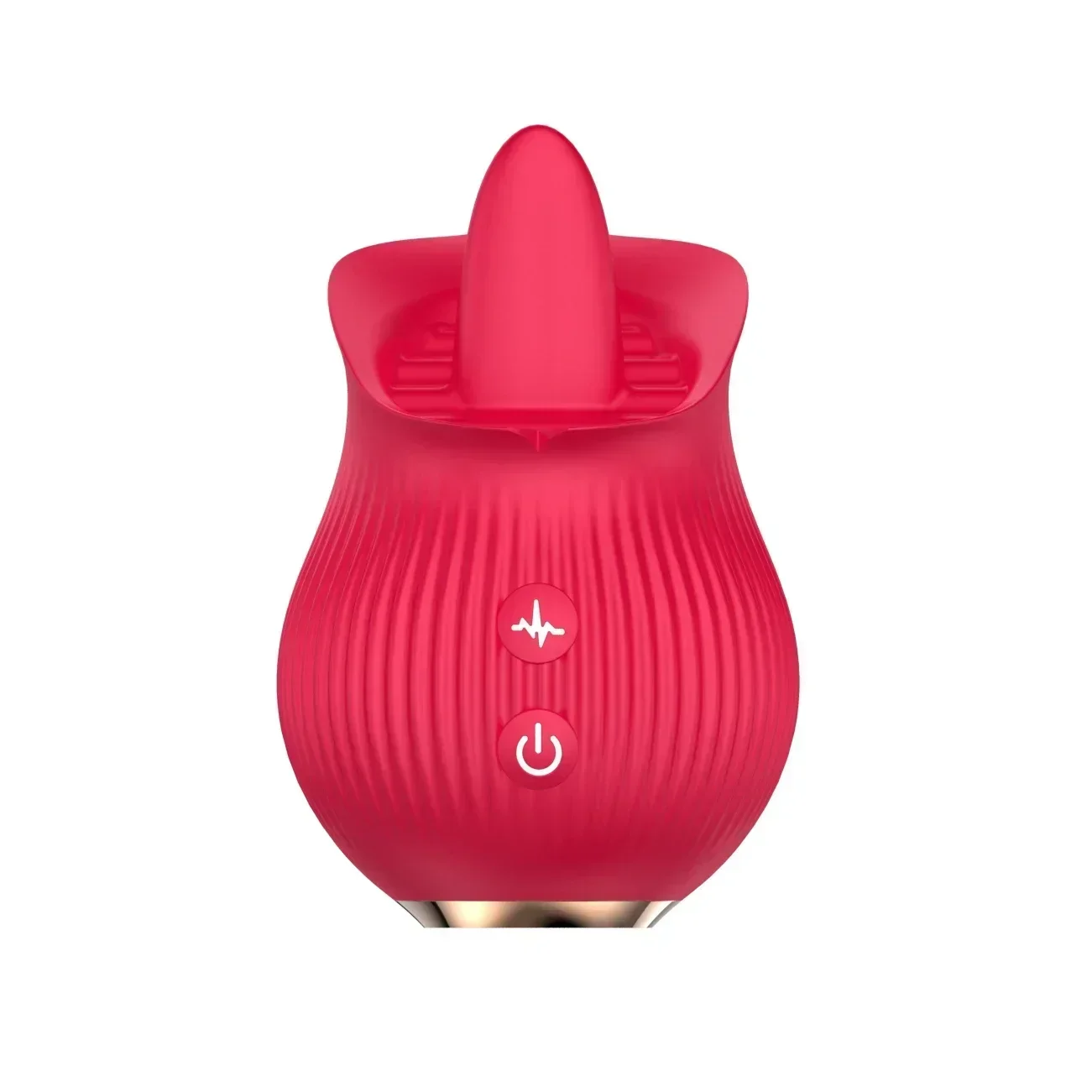 ลิ้นของเล่น 1 เครื่อง 2 ฟังก์ชัน ระบบเลียนแบบลิ้น 12 ความถี่ ดีไซน์รูปดอกกุหลาบ ควบคุมปุ่มคู่ ระบบไร้เสียงขั้นสูง|AFY-sextoyfunny