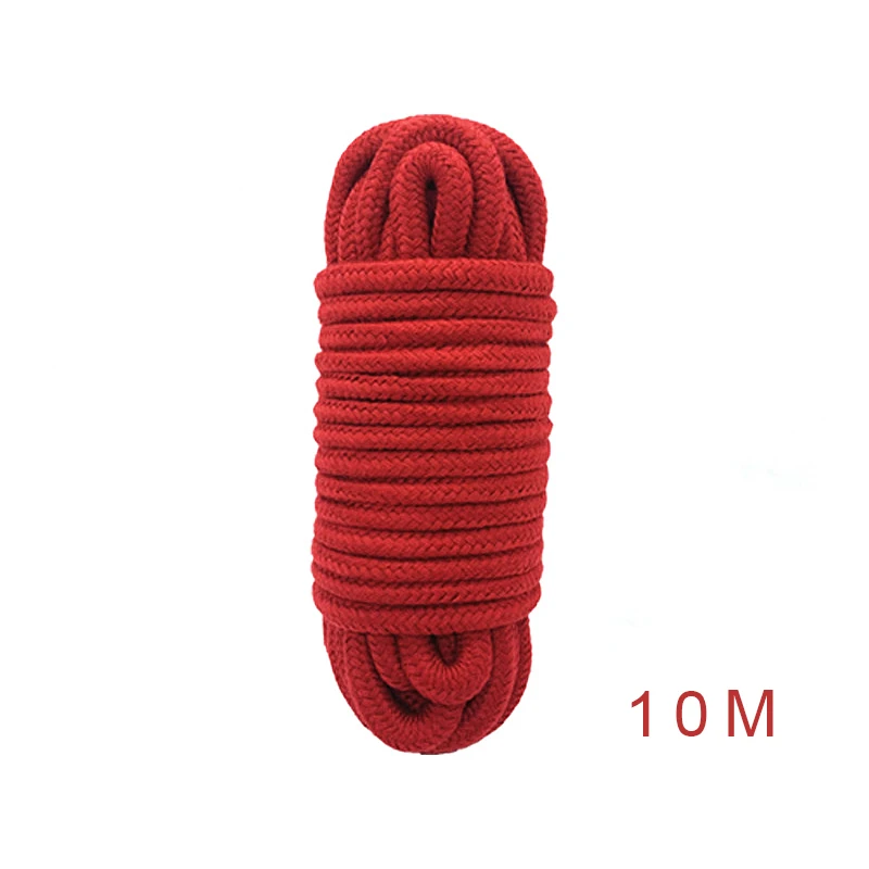 缺主图未定价เชือกสำหรับกิจกรรมคู่รัก มีหลายสีให้เลือก BDSM Cotton|BLM