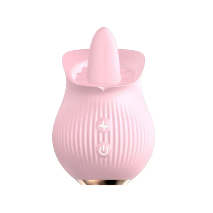 ลิ้นของเล่น 1 เครื่อง 2 ฟังก์ชัน ระบบเลียนแบบลิ้น 12 ความถี่ ดีไซน์รูปดอกกุหลาบ ควบคุมปุ่มคู่ ระบบไร้เสียงขั้นสูง|AFY-sextoyfunny