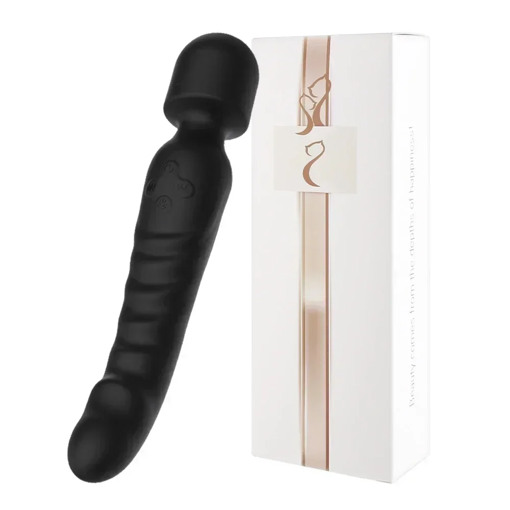 Dual-Head Independent Zonal Control Heating AV Wand Vibrator