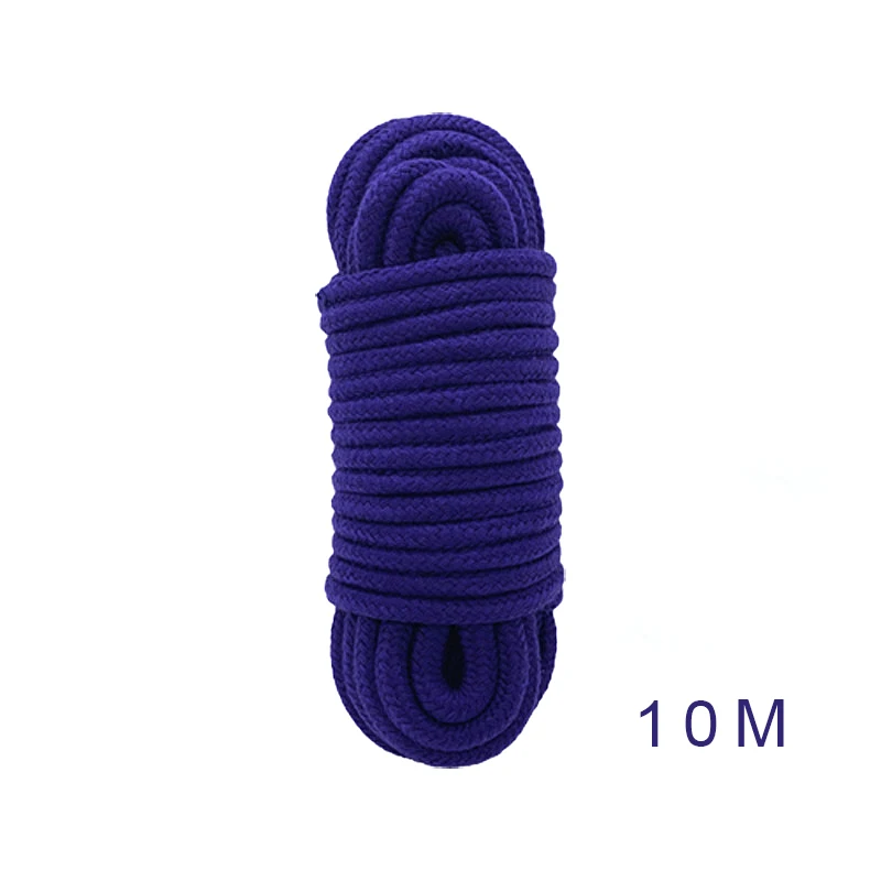 缺主图未定价เชือกสำหรับกิจกรรมคู่รัก มีหลายสีให้เลือก BDSM Cotton|BLM
