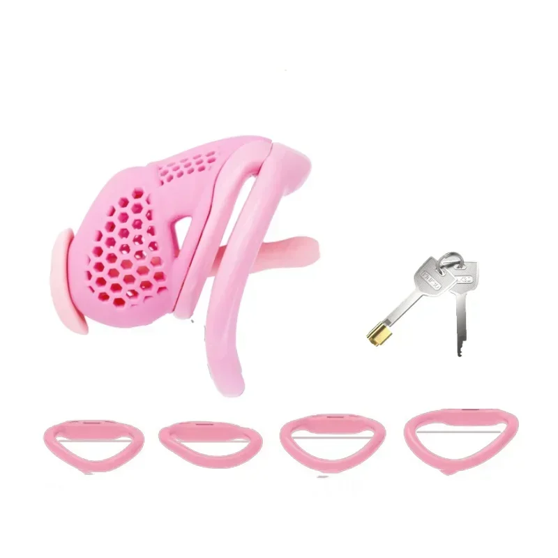 ล็อคท่อปัสสาวะ สรีรศาสตร์ ออกแบบรังผึ้ง ใช้น้ำลายไนลอนเกรดสูง เทคโนโลยีพิมพ์ 3 มิติ（ไม่รวมแท่งม้า）-sextoyfunny