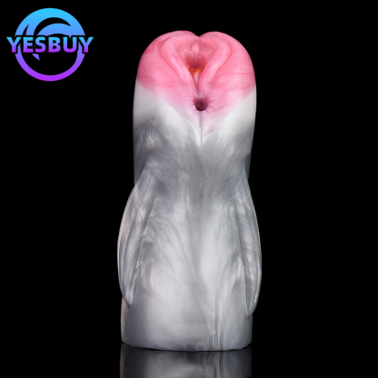 W5610未定价จิ๋มสัตว์เทียม ช่องทางคู่สมจริง ออกแบบจำลองอวัยวะเพศโลมา วัสดุซิลิโคนเหลว