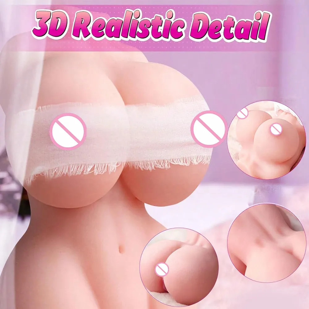 Pocket Pussy Dual-Channel Vagina And Anus Perfect Breasts