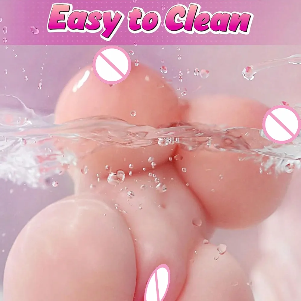 Pocket Pussy Dual-Channel Vagina And Anus Perfect Breasts
