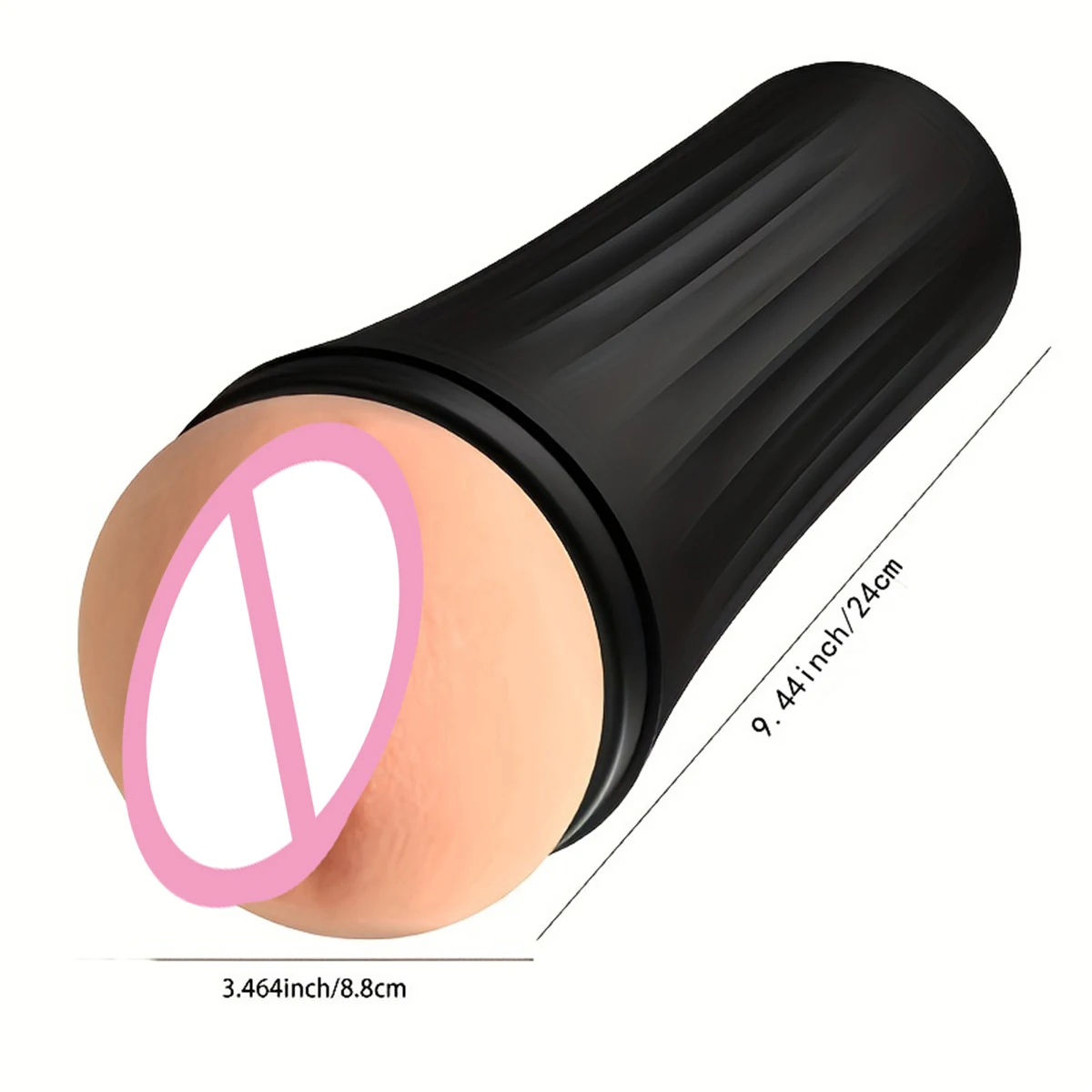 ถ้วยช่วยตัวเองใช้มือ ออกแบบเลียนแบบจริง อวัยวะเพศหญิงแบบตะวันตก คล้ายของจริงมาก วัสดุซิลิโคน|LILO -sextoyfunny