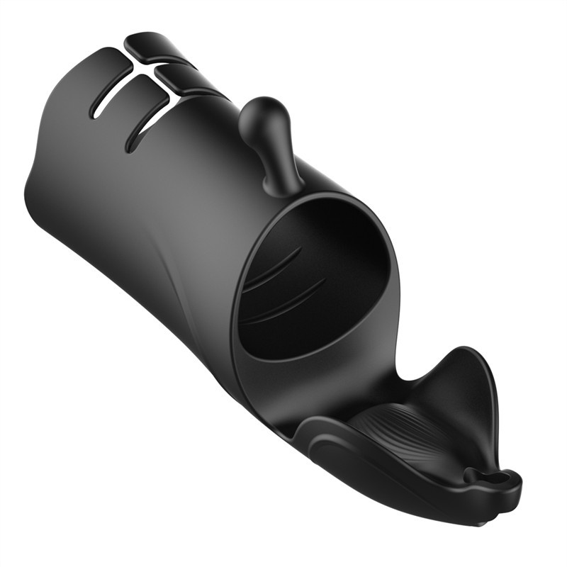 อุปกรณ์ฝึกอวัยวะเพศชาย ระบบขับเคลื่อนคู่ ระบบสั่นสะเทือน 10 ความถี่ ออกแบบเลียนแบบธรรมชาติ ระบบล็อคแบบหนีบ-sextoyfunny