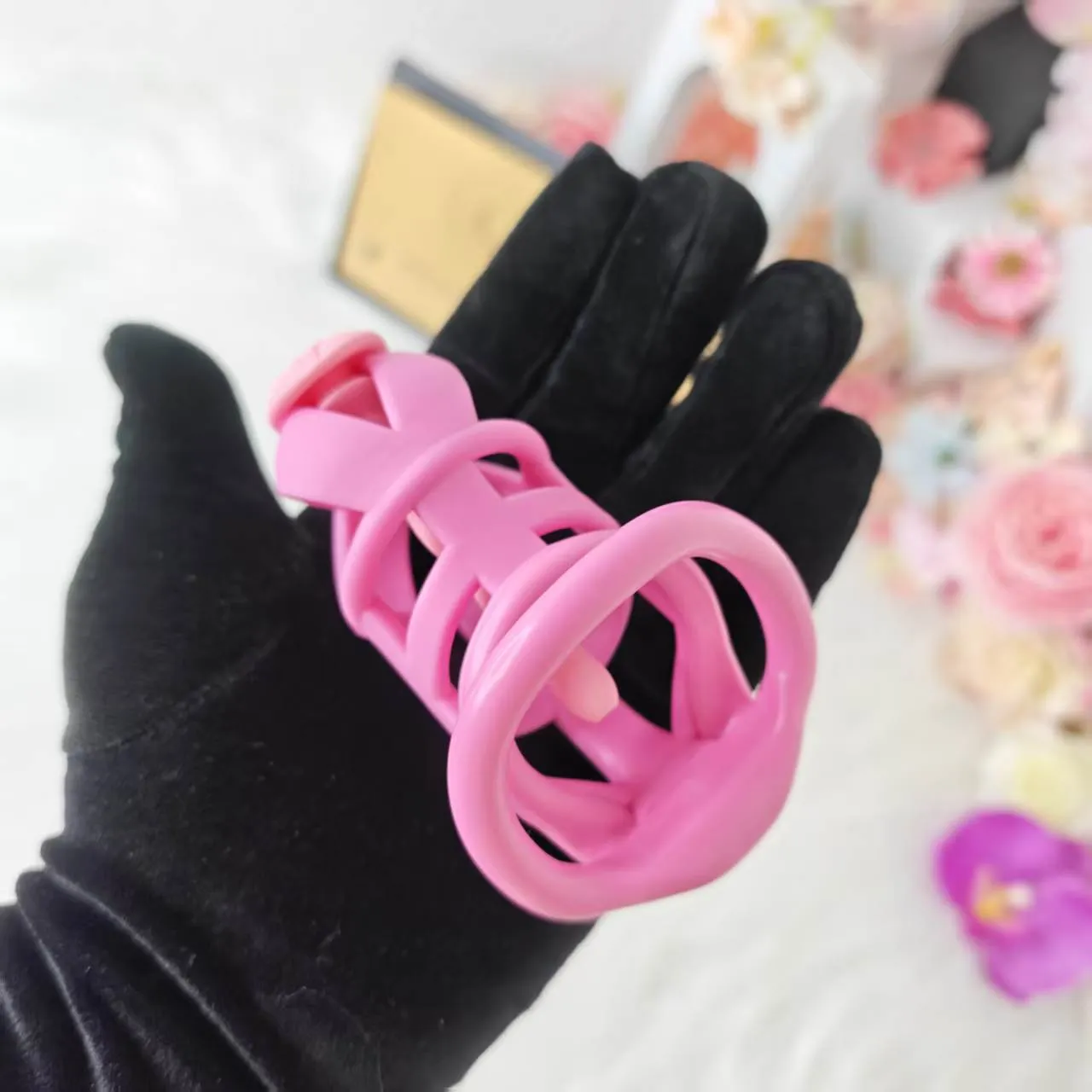 3D Printed Chastity Cage With Urethral Sounding Rod