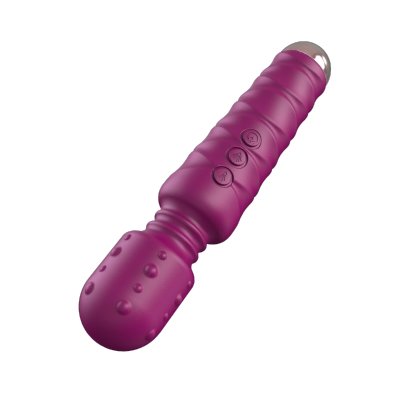 เครื่องนวดAV มี 3 สีให้เลือก 5 โหมดการทำงาน 10 ระดับการสั่นสะเทือน ปลายนูนรูปถั่ว วัสดุนุ่มละมุนผิว-sextoyfunny