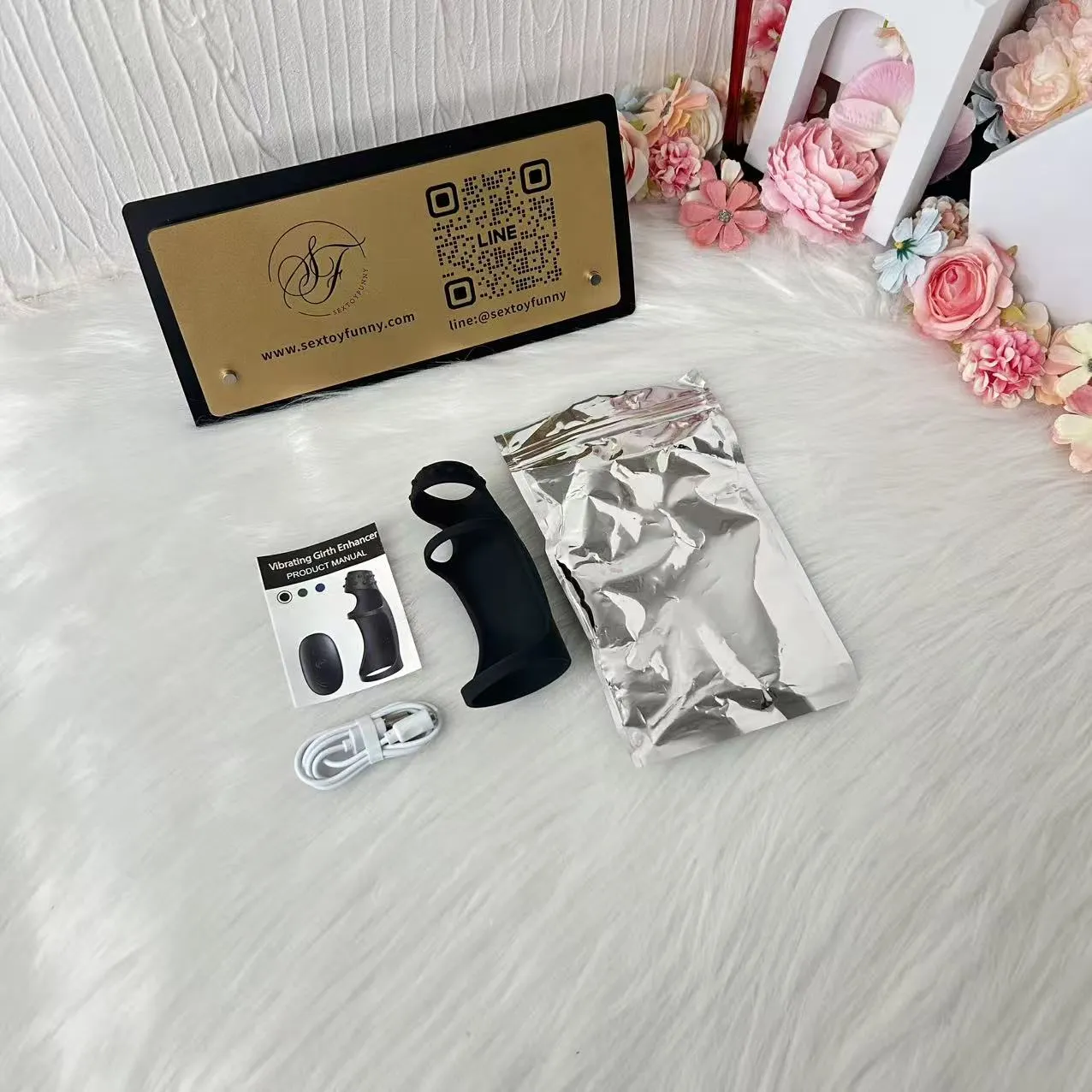 ปลอกเพิ่มขนาด มอเตอร์กำลังสูง ระบบสั่นสะเทือน 9 ความถี่ ออกแบบตามหลักสรีรศาสตร์ ควบคุมด้วยรีโมท
