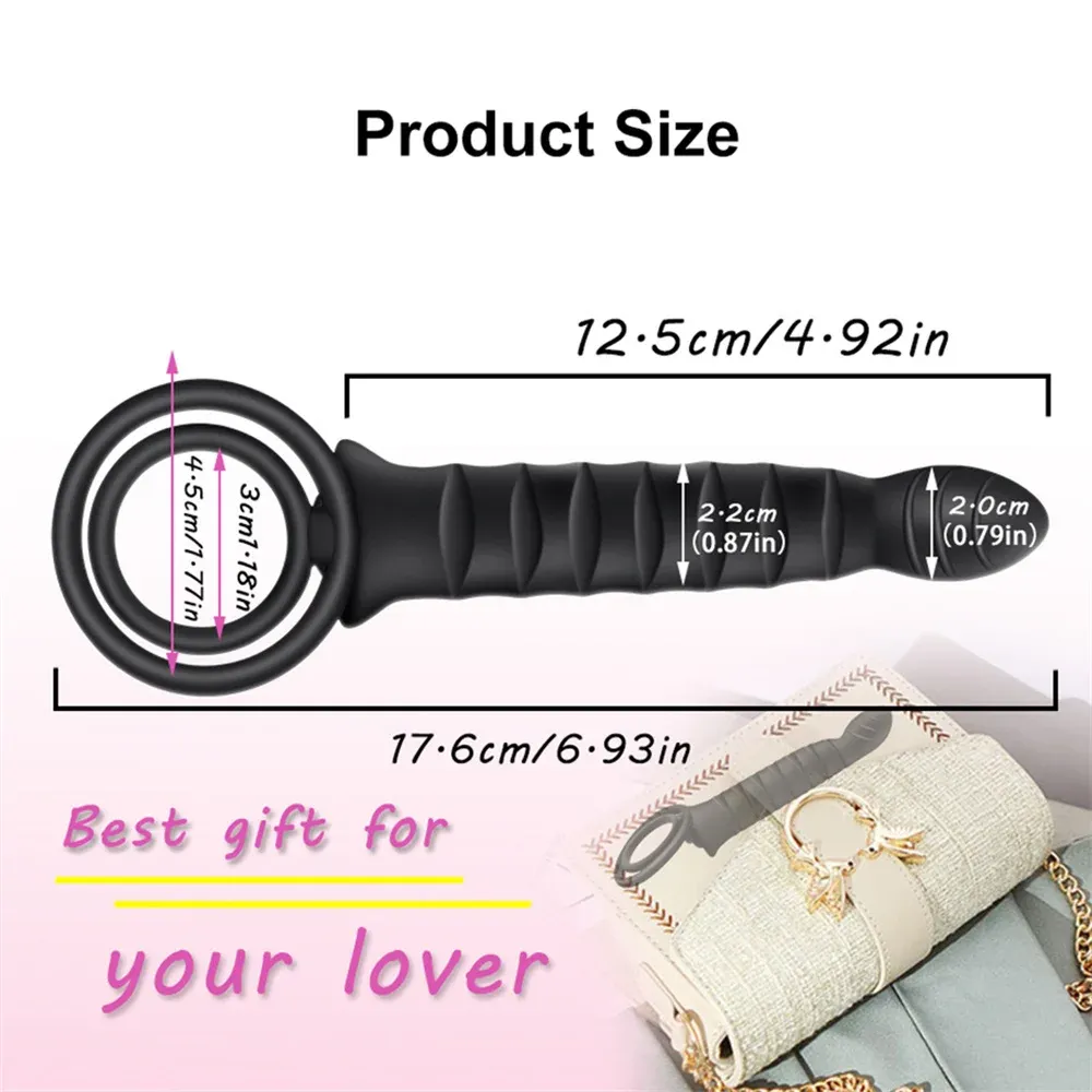 10 Modes Wearable Vibrating Cock Ring Multi-Point Touch