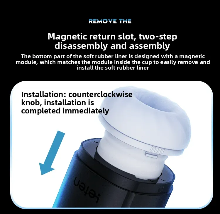 Dual Screen Automatic Male Masturbator Multi Speed + Scenario