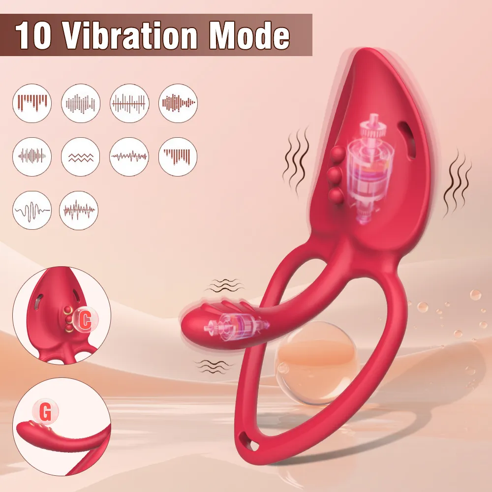 9-Frequency APP + Remote Control Vibrator For Couples