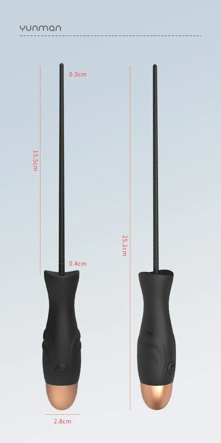 2-In-1 Urethral Fitness Bar & Prostate Massager 10 Modes