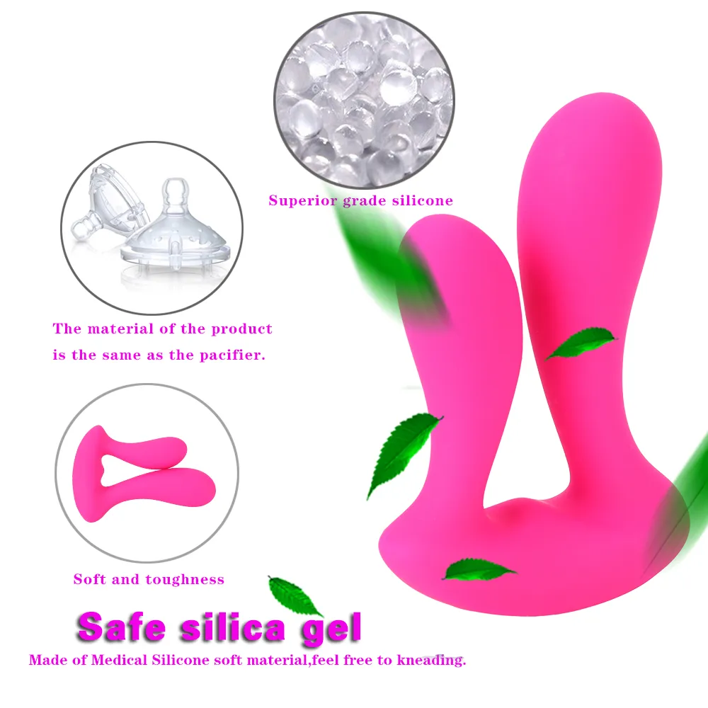 9 Modes Remote Control Wearable Dual-Head Vibrating Egg