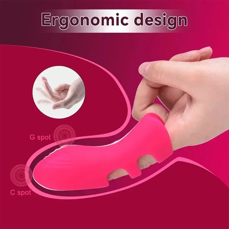 10 Frequencies Finger-Wearable Vibrating Egg IPX6 Waterproof