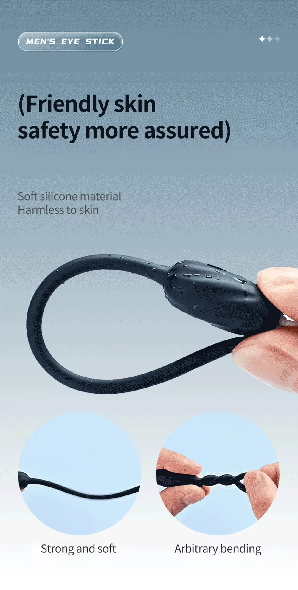 Wireless Remote Control 10 Frequencies Urethral Sound