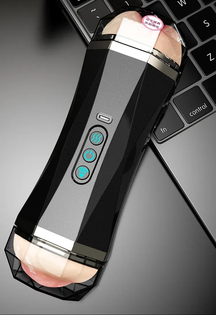 Dual-Head Stroker One-Button Burst Mode Human Voice
