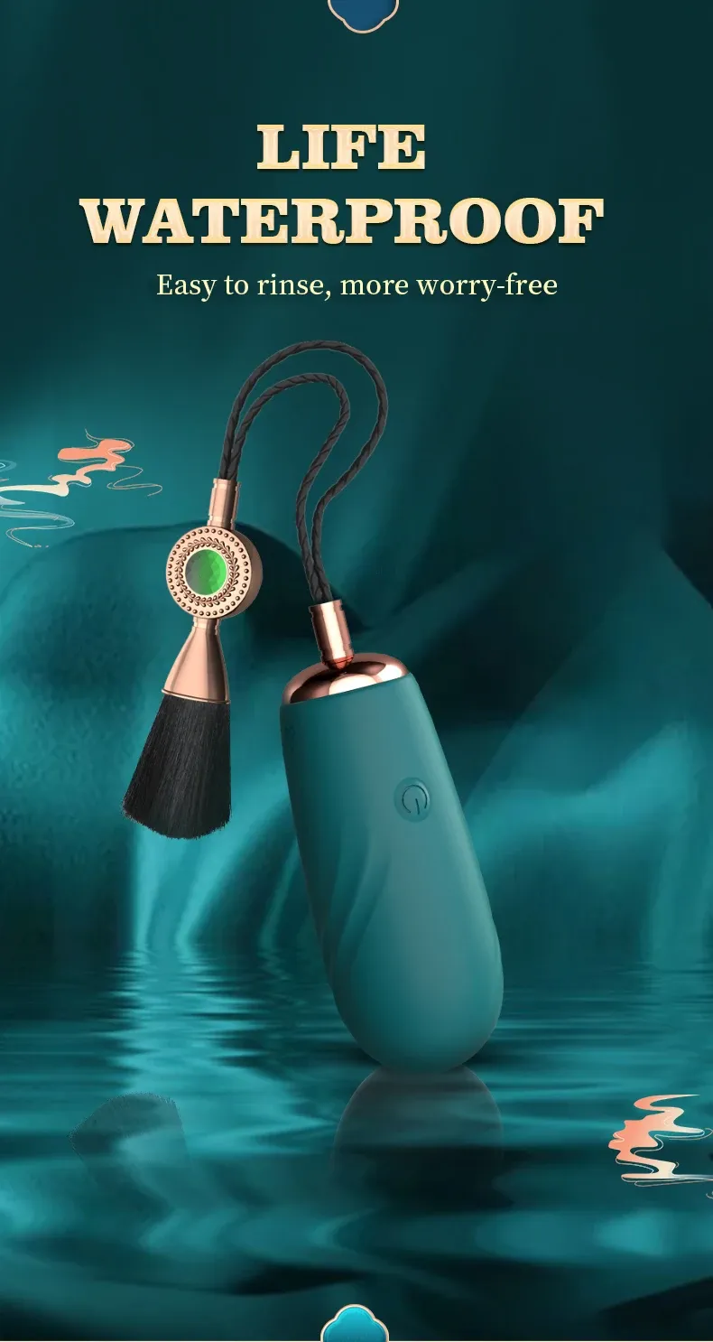 Remote Control 10 Frequencies Heating Vibrating Egg