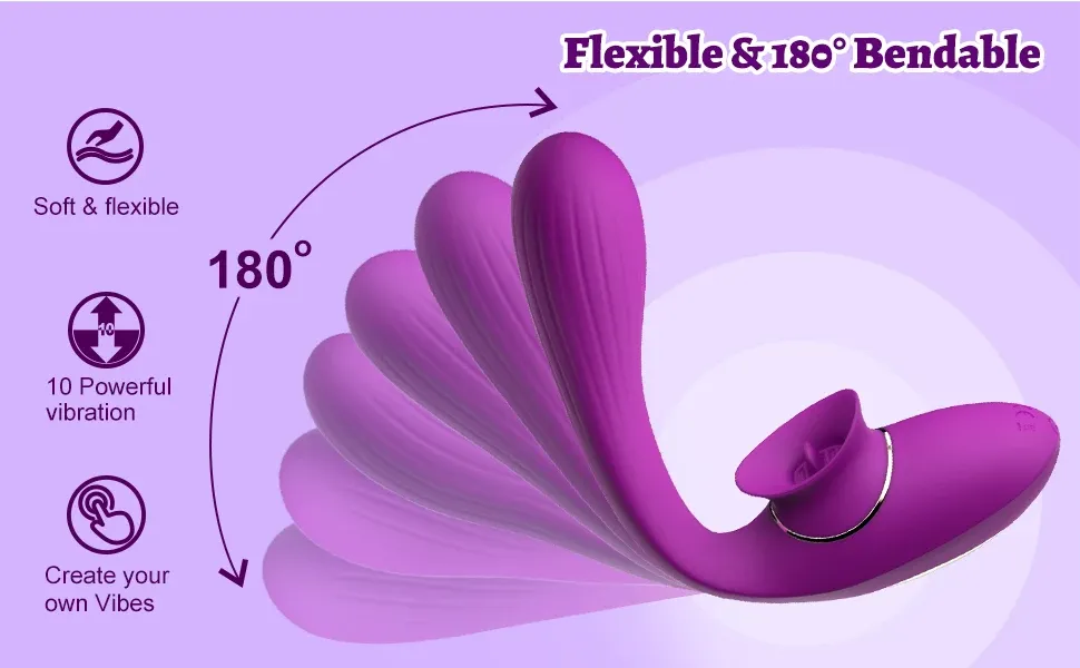 เครื่องนวด AV เครื่องนวดเอวี มอเตอร์คู่ สั่น + เลียนแบบลิ้น