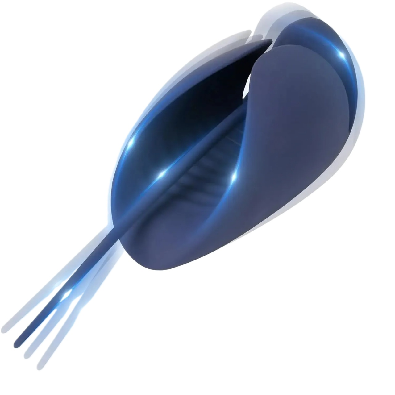 อุปกรณ์ฝึกอวัยวะเพศชาย มอเตอร์คู่ ระบบสั่น 10 ความถี่ การกระตุ้นสองระดับ ออกแบบแบบครึ่งห่อหุ้ม-sextoyfunny