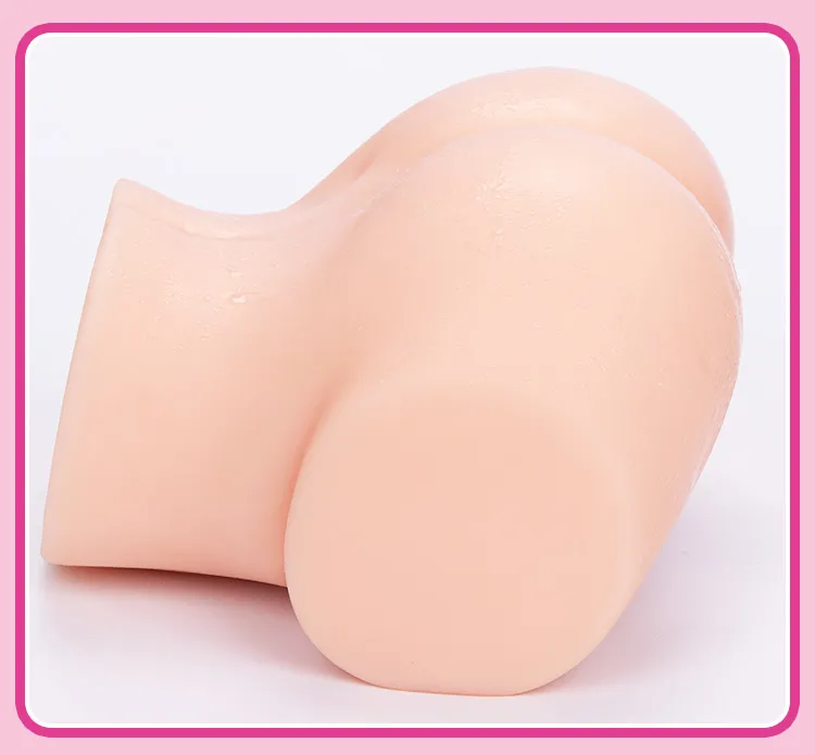 จิ๋มสะโพก จิ๋มก้นซิลิโคน ช่องคลอดและทวารหนัก น้ำหนักสุทธิ1800g