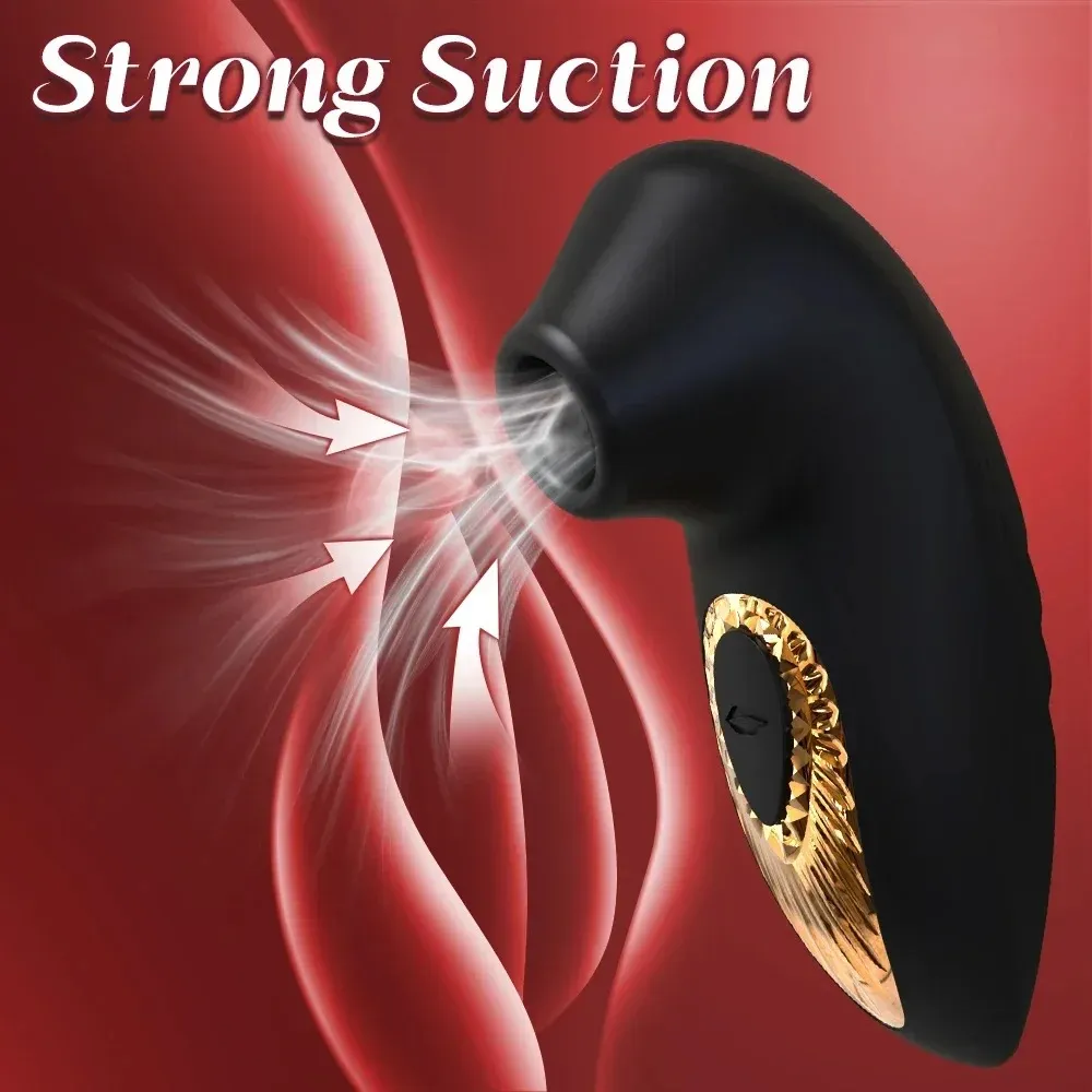 2-In-1 Suction Rechargeable Clitoral Vibrator & Breast Toy