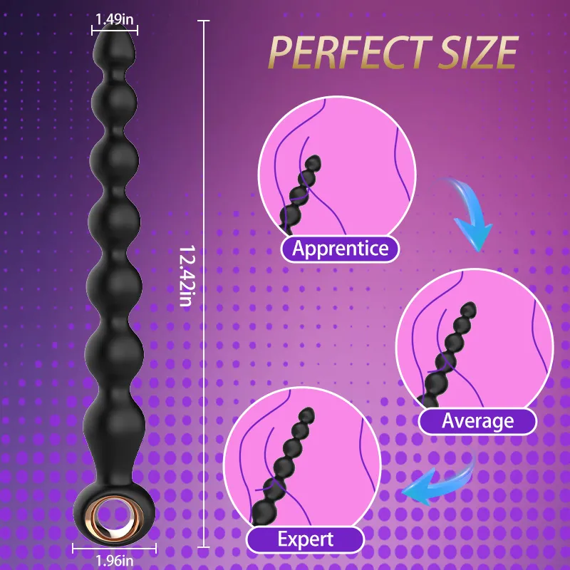 7 Beads Automatic Prostate Massager & Anal Vibrator