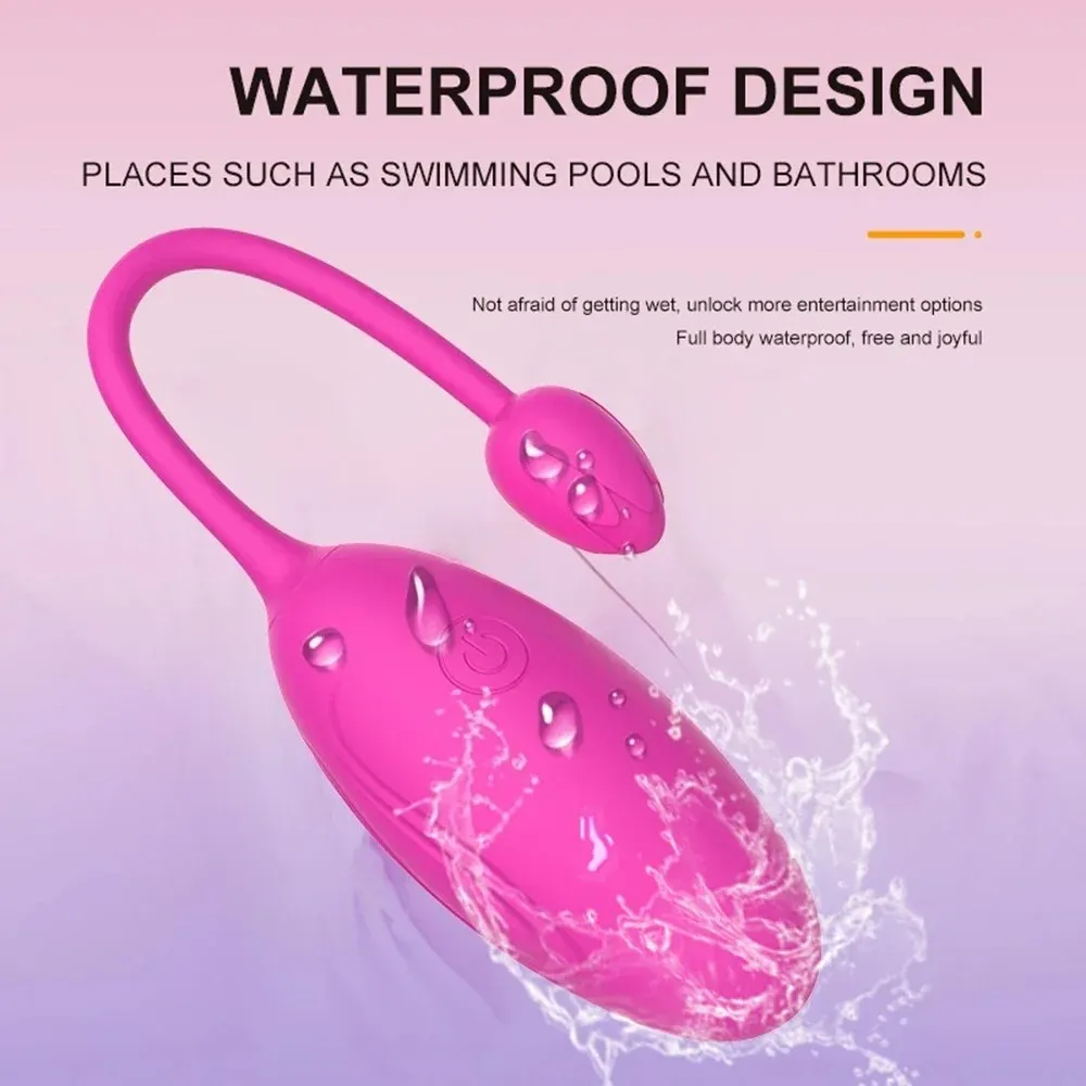 9-Frequency Petal-Shaped Tail Vibrating Egg 2 Colors