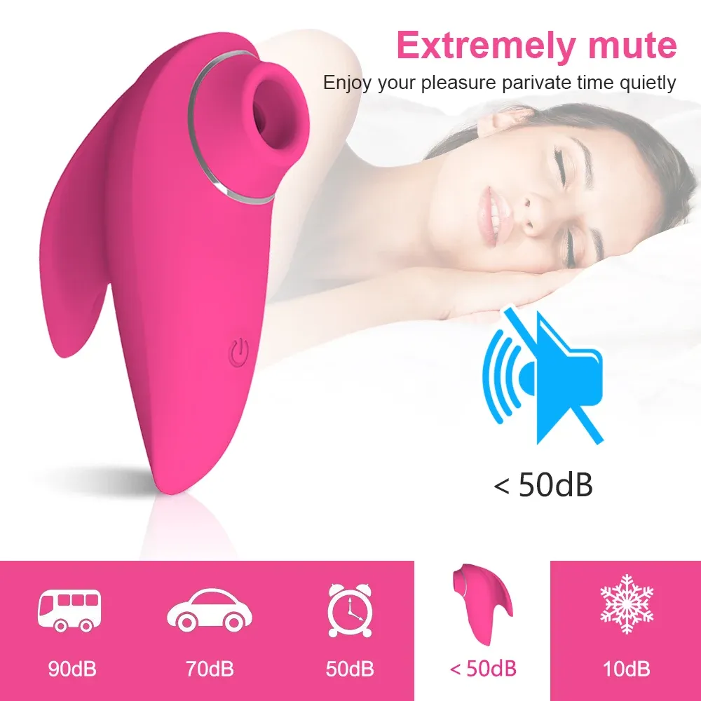 เครื่องสั่นหัวนม เครื่องดูดจิ๋ม มอเตอร์ทรงพลัง ปรับได้ 3 ระดับ