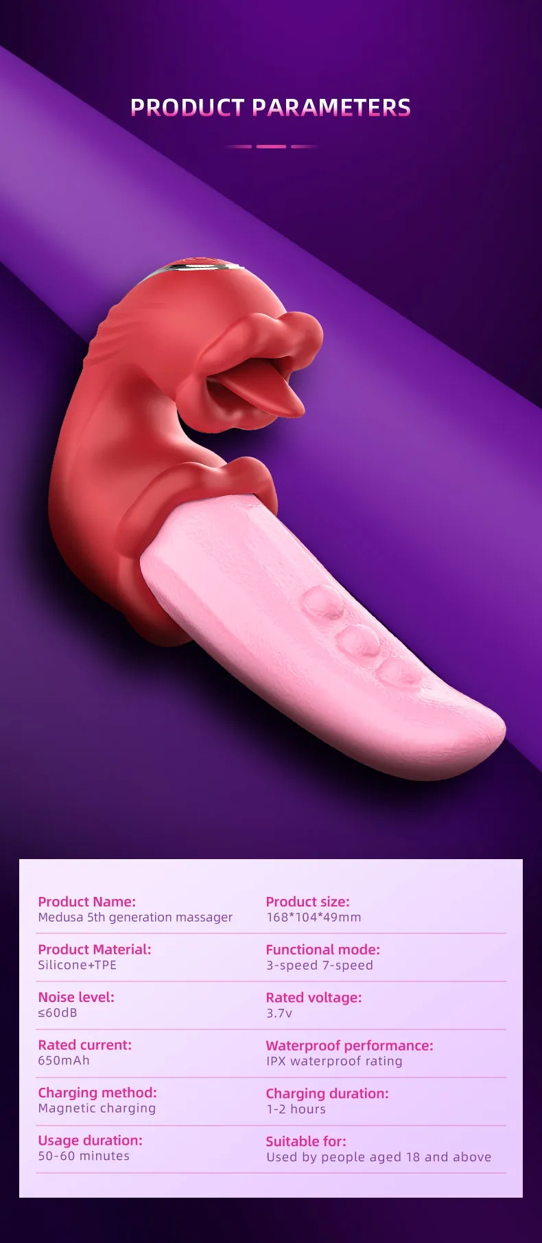 10-Frequency Dual Tongue S-Shaped Curved Vibrator